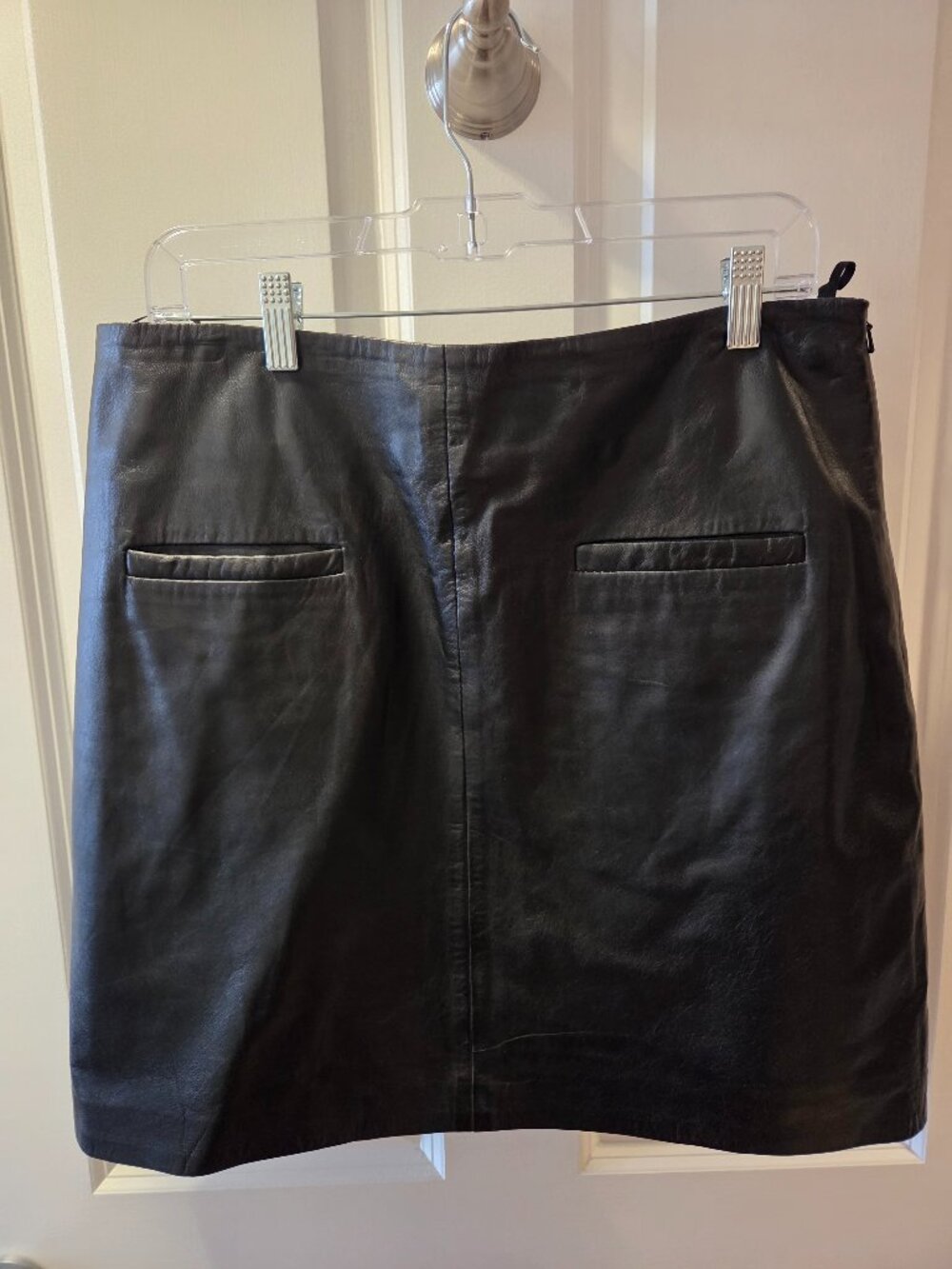 NWT Nappa Leather Skirt